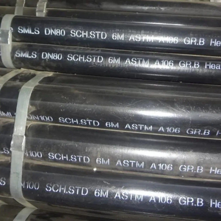Ống thép đen liền mạch AISI B36.10 ASTM A106 B
