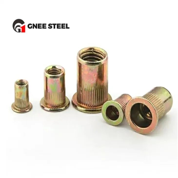 Đinh tán thép mạ kẽm DIN7340