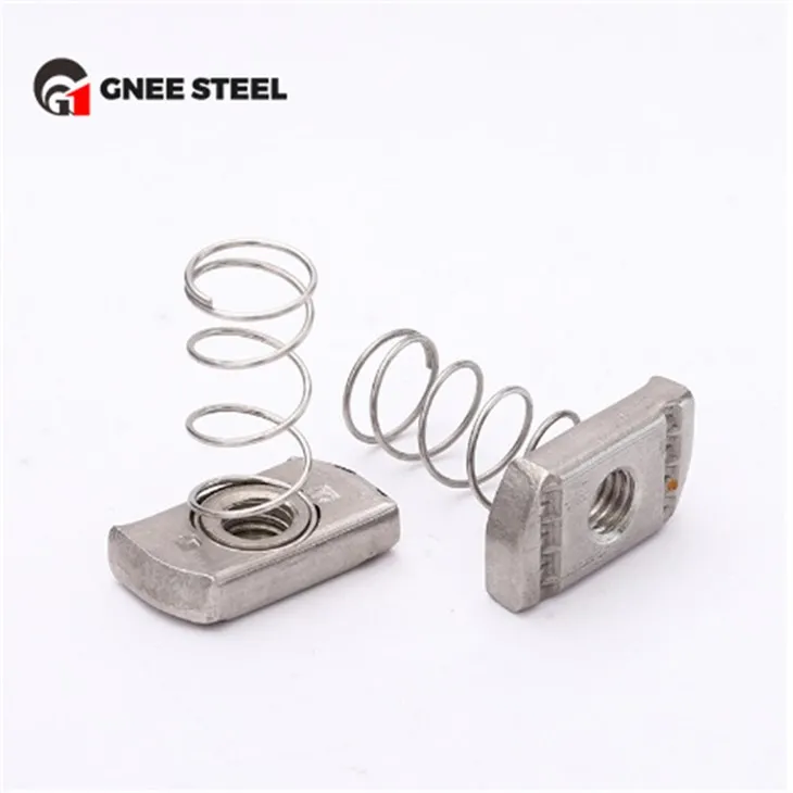 Đai ốc kênh lò xo thép không gỉ